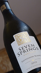 Sauvignon Blanc labelled and ready